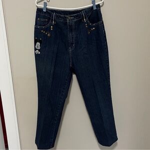 Shyger Disney Embroidered Jeans XXXL 34 Waist